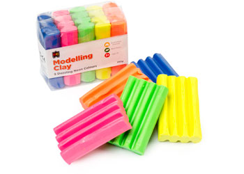 Fluorescent Modelling Clay 250g